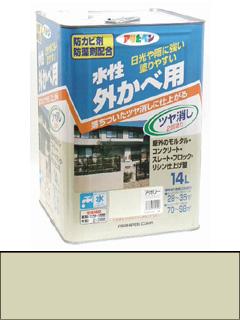 水性外かべ用アイボリー　１４ｌ