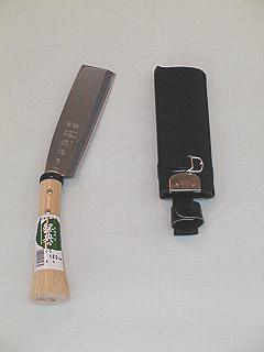 鋼典　鋼付　鞘鉈　１８０ｍｍ