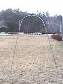 キュウリ支柱セット　直径１９×２７５０ｍｍ