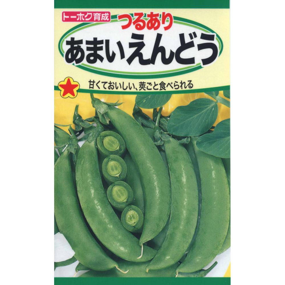 エンドウ種子　つるあり　あまいえんどう