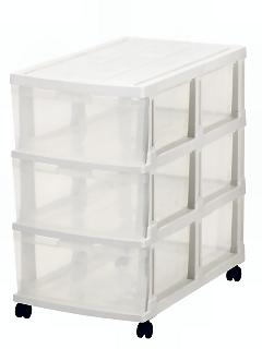 エミングロング　３段　ホワイト