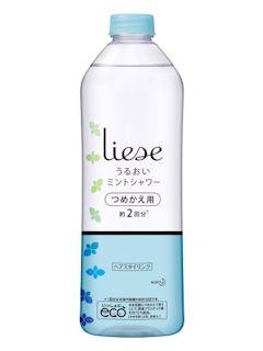 花王　リーゼ　うるおいミントシャワー　詰め替え用　３４０ｍＬ