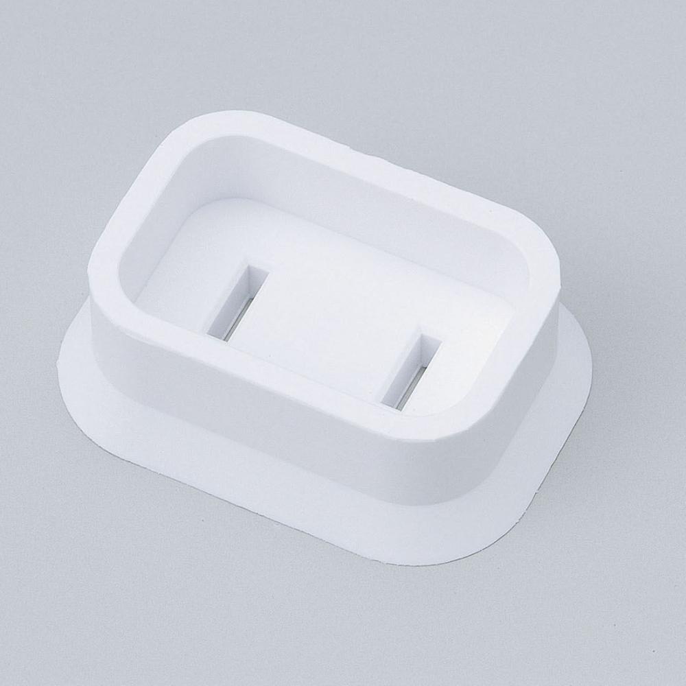 ＥＬＰＡ　安全プラグカバー　ストレートプラグ用　４個入り　ホワイト　ＡＮ－２０１Ｂ（Ｗ）