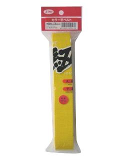 平ベルト　３０ｍｍ×３ｍ　ＡＢ－１０２　イエロー