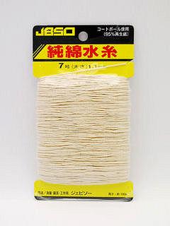 ＪＢＳＯ　綿水糸　カード巻　１００ｍ　７号