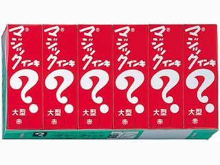 寺西　大型マジック　赤　６Ｐ