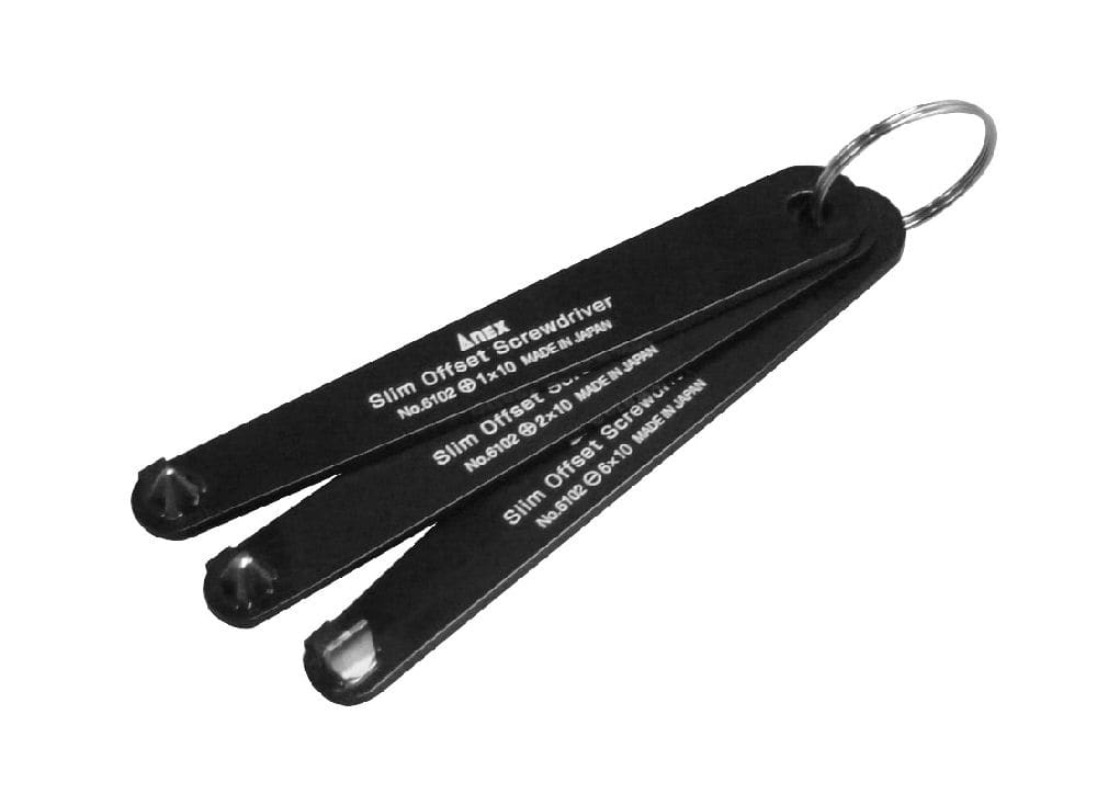 ＡＮＥＸ（アネックス）　３ｐｃスリムオフセットドライバー６１０２