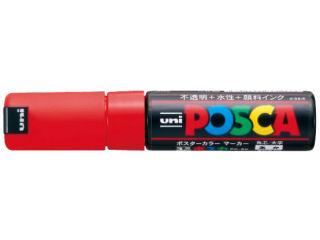 三菱　ポスカ　太字　赤