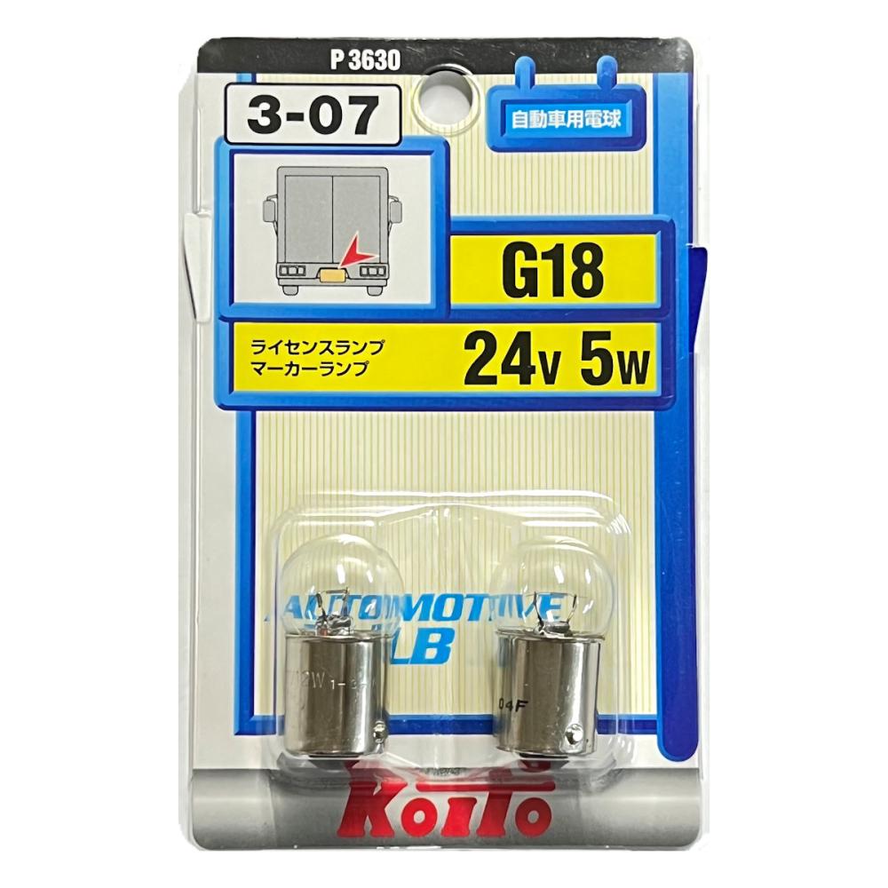 コイト９３Ｐ３６３０　２４Ｖ５Ｗ