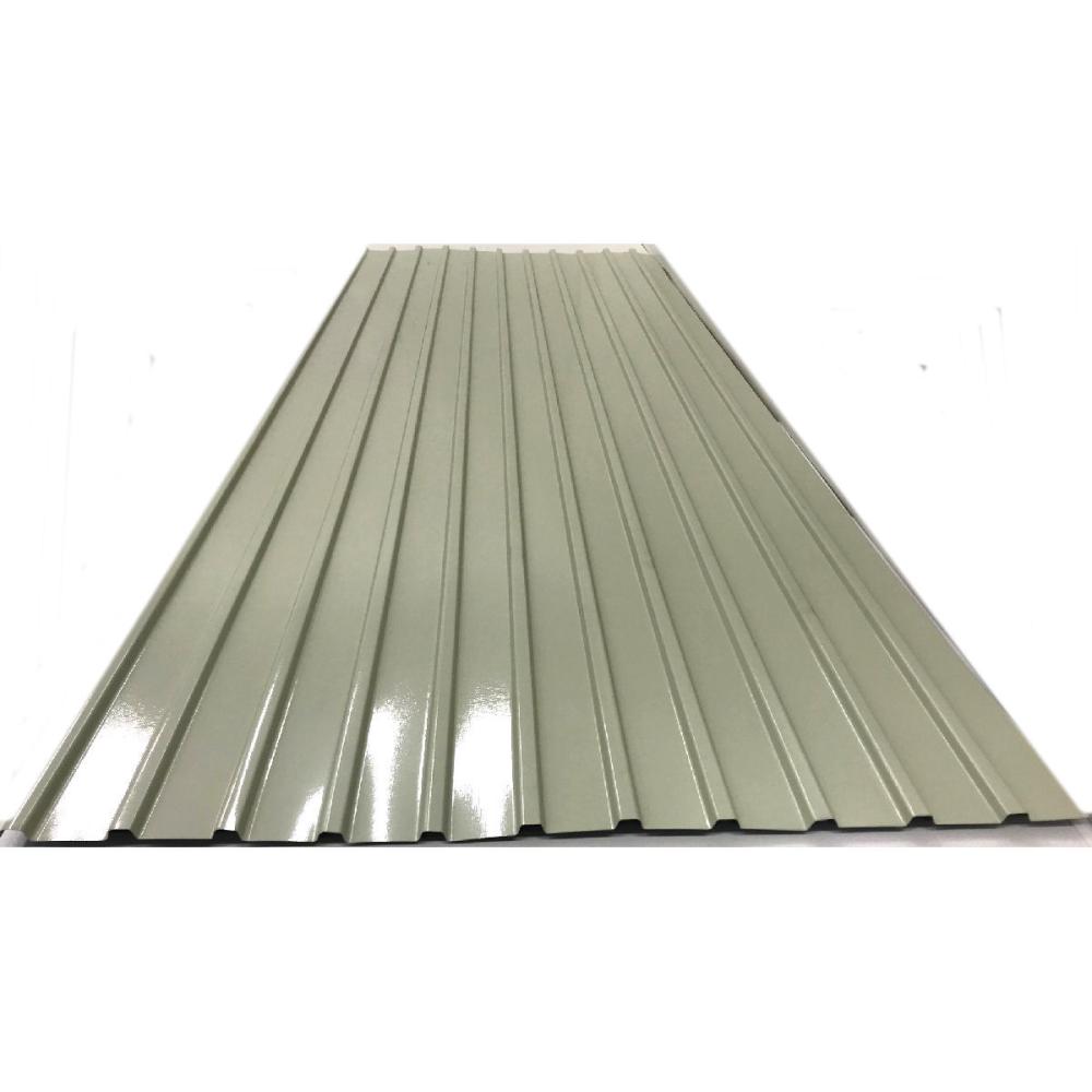 カラートタン角波　０．１７ｍｍ厚　クリーム　８尺