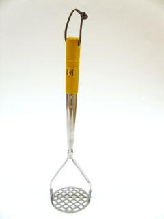 リス　木柄業務用　ポテトマッシャー　小