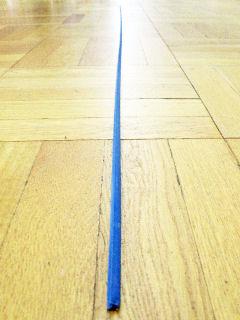 ビニ鉄レール＃３　幅７×高さ７×長さ１８２０ｍｍ