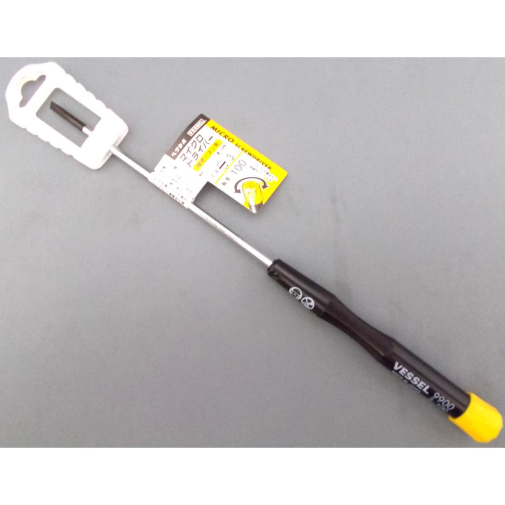 ＶＥＳＳＥＬ（ベッセル）　マイクロドライバー　　９９００　－３×１００　