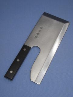 ナガノ産業　ステンレス　めん切り包丁　壮次郎　２４ｃｍ