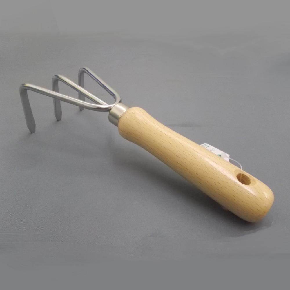 木柄クローム熊手