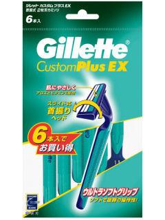 ジレット　カスタムプラスエクストラ　首振６本入　ＣＰＸ－Ｐ６
