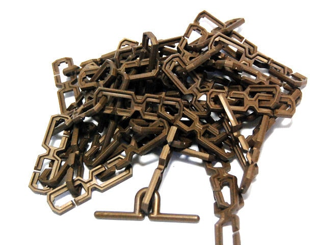 鎖部品２．５ｍブラウン