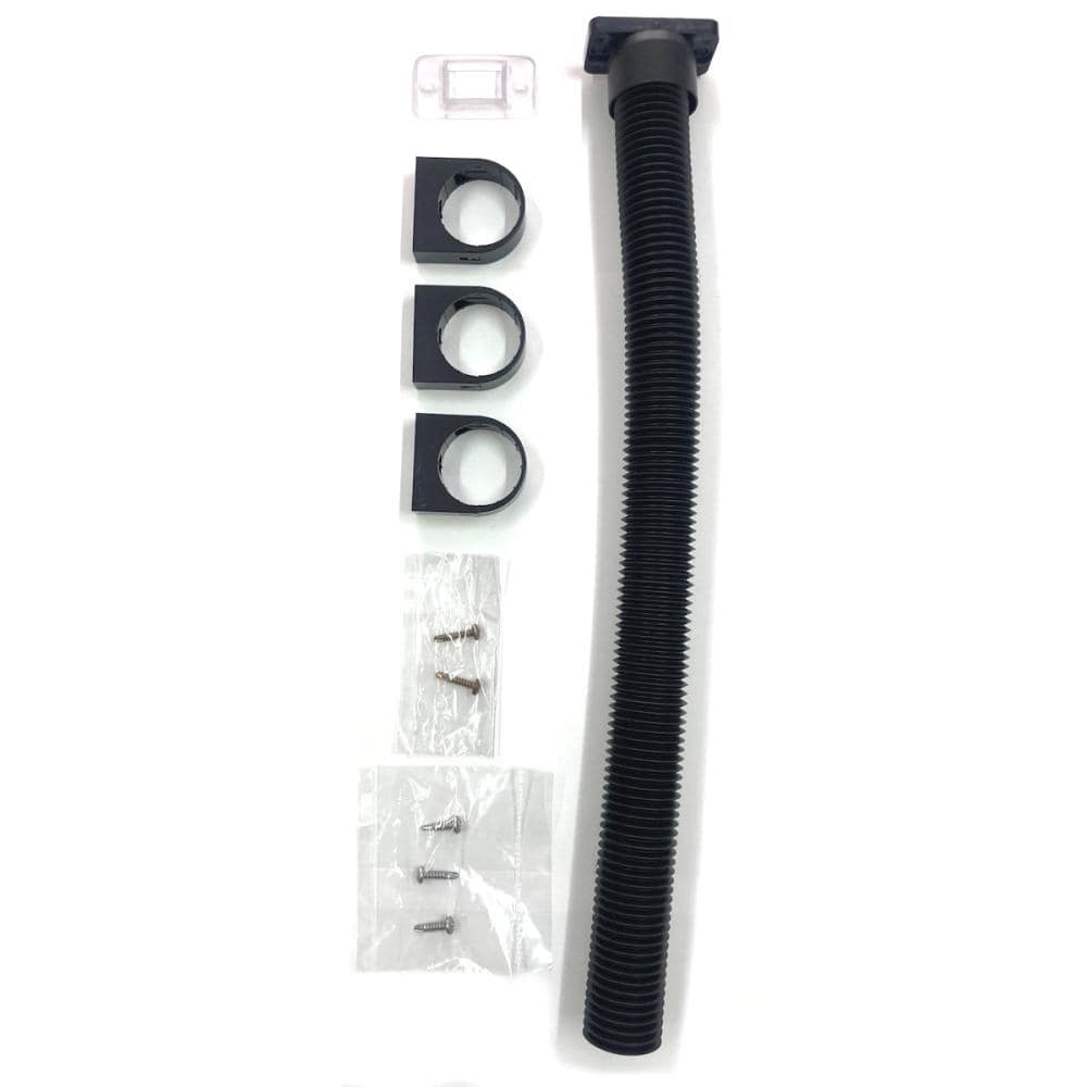 丸ジャバラ一般部品セット　直径３７ｍｍ用　ブラック