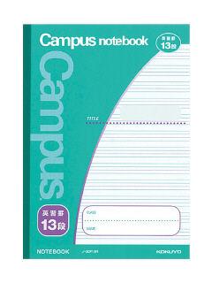 コクヨ　キャンパスノート　英習罫１３段　ノ－３０Ｆ１３
