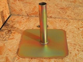 駐車ポール用ベース　小（φ５０ｍｍ用）