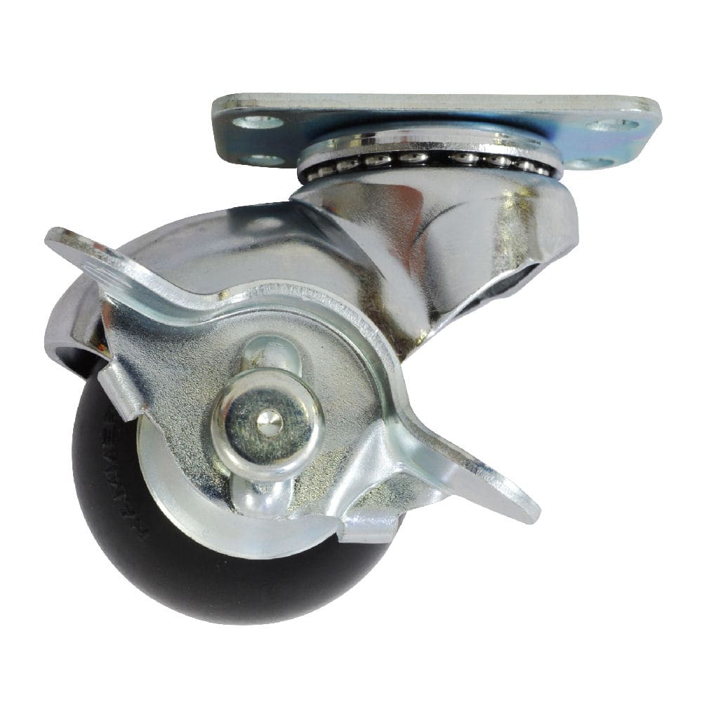 ゴム自在キャスターストッパー付　４０５Ｐ－Ｒ４０Ｓ　