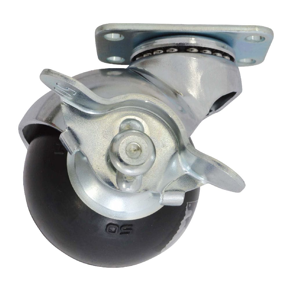 ゴム自在キャスターストッパー付　４０５Ｐ－Ｒ５０Ｓ　