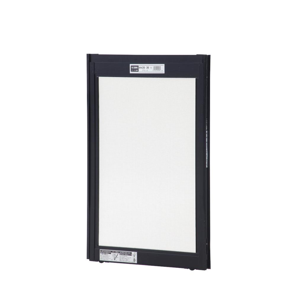 セイキ 網戸 ０８１０３ ブラック枠 グレーネット