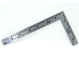 シンワ　超小型曲尺　５寸法師ｃｍ目盛り
