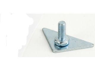 ルミナス　レギュラー　三角プレート　ポール径２５ｍｍ　２個セット　ＩＬ－Ａ２