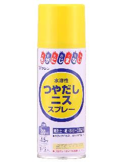 和信ペイント　水溶性つやだしニススプレー　３００ｍＬ