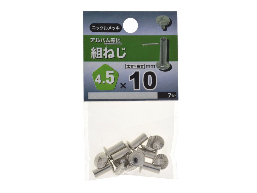 組ネジ　４５×１０
