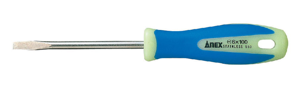 ＡＮＥＸ（アネックス）　ステンレス　　　ドライバー　－６Ｘ１００