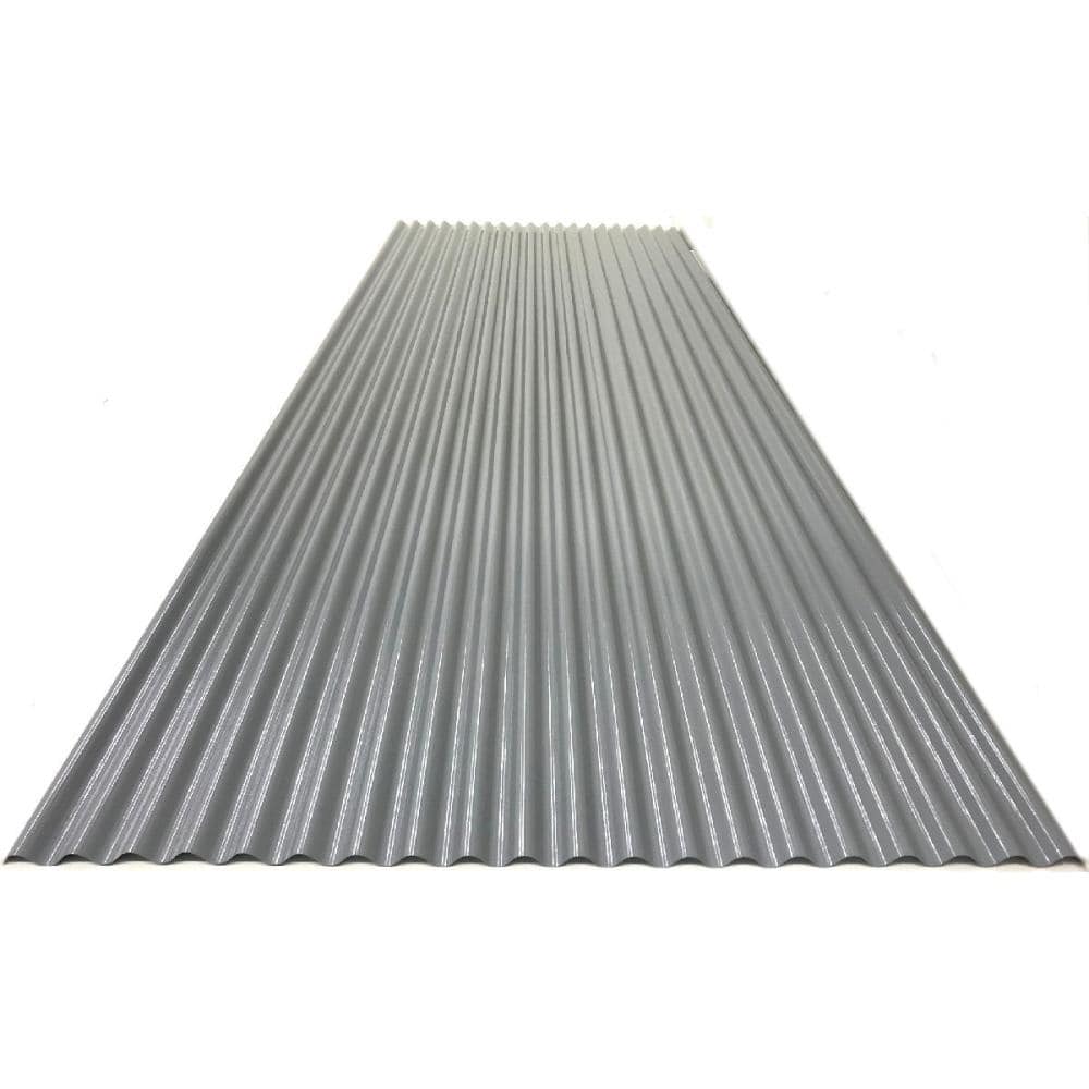 カラートタン波板　０．１９ｍｍ厚　グレー　６尺