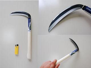 軽い薄刃三日月鎌　１８０ｍｍ