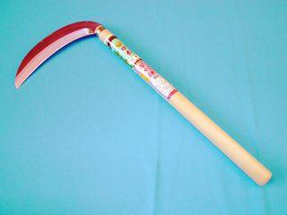 玉日本　ステンＳＬＤ鋼草刈鎌　１８０ｍｍ　３６０ｍｍ柄付