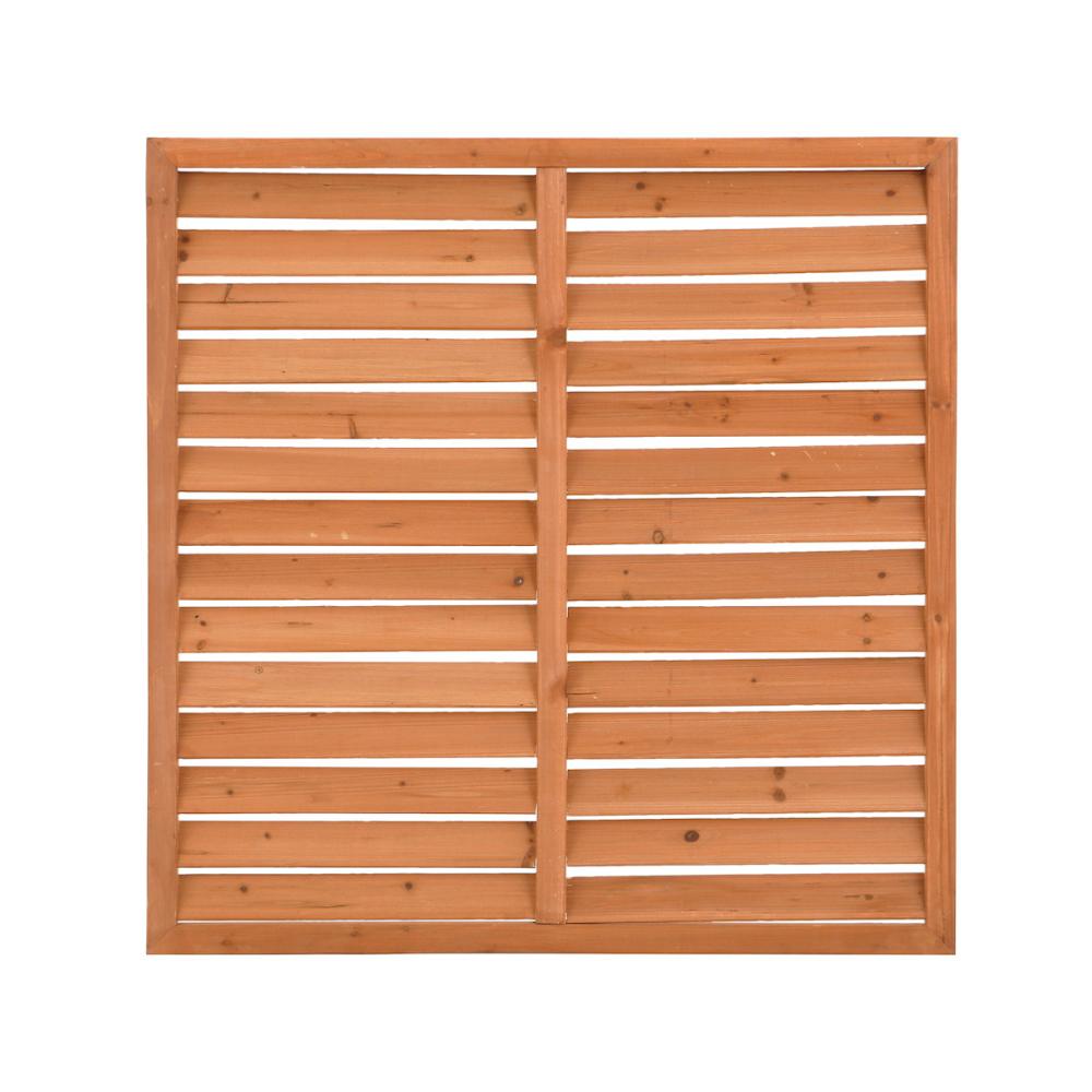 你的品牌名　ルーバータイプめかくしラティス　９０×９０ｃｍ