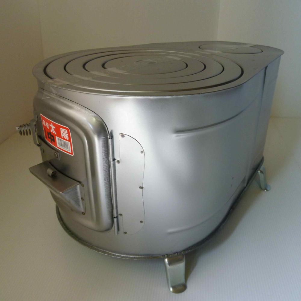 大和金属　太陽印　玉子型薪ストーブ　中