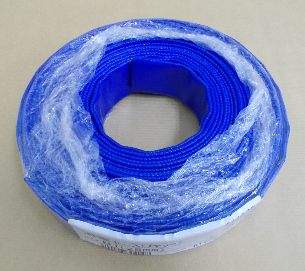 カクイチ　消雪ホース　片穴　直径約２５ｍｍ　１０ｍ　Ｇ２５