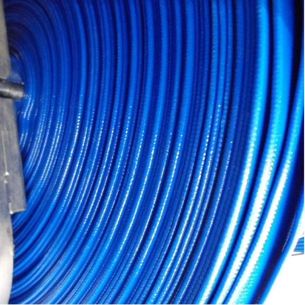 カクイチ　消雪ホース　千鳥穴あき（両穴）　直径約４０ｍｍ　１ｍ　Ｂ１．５