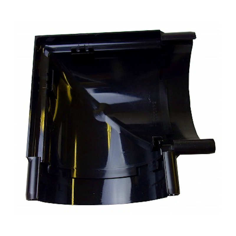 曲り９０°１０５　黒ＫＱ６４４０