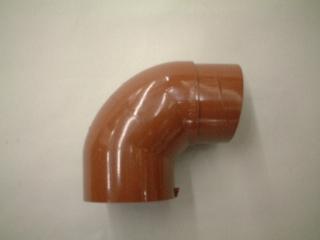 回転エルボ　５５　赤　　　ＫＱ４５３６