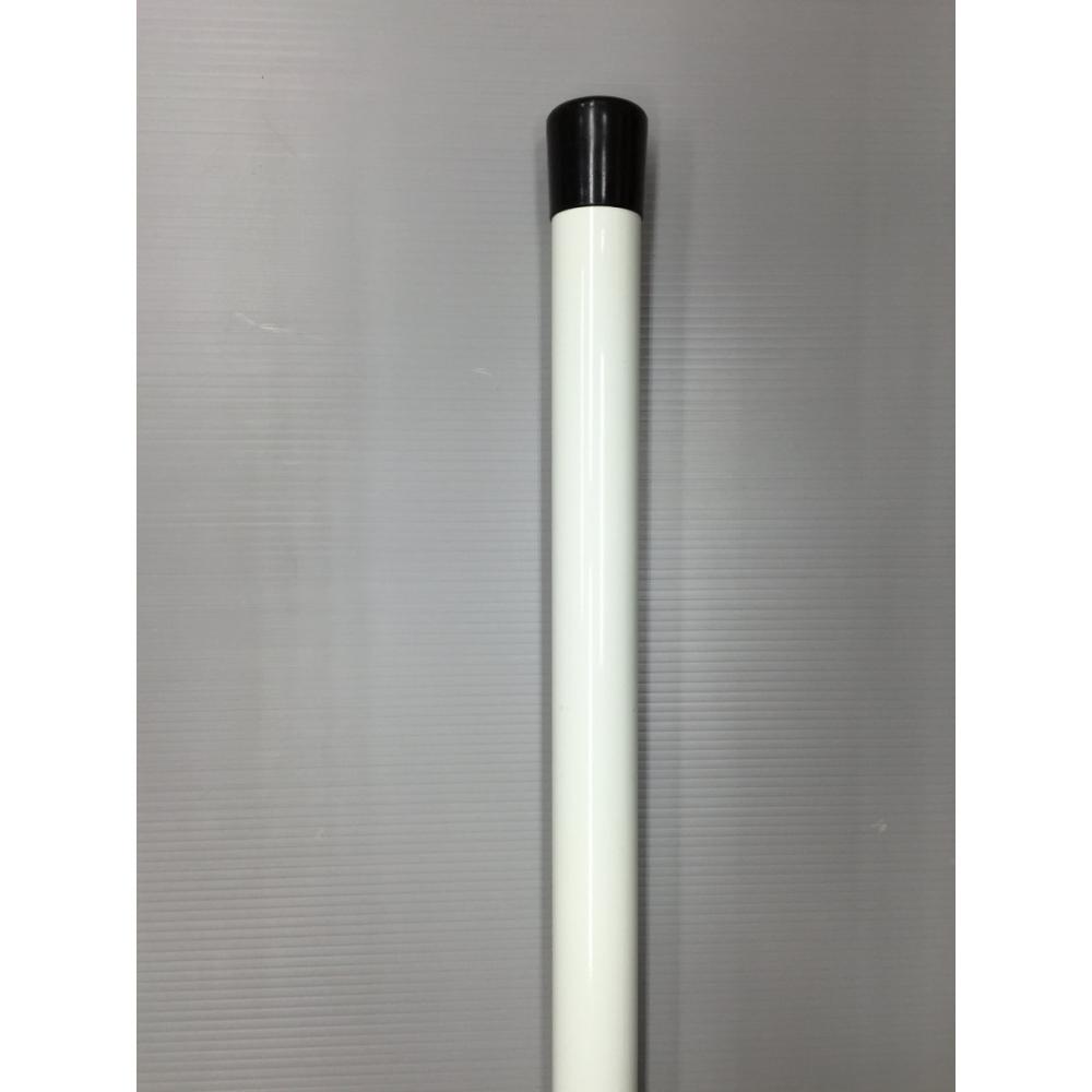 カーブミラー用ポール　シロ　　　　　　　　　　　　　　　