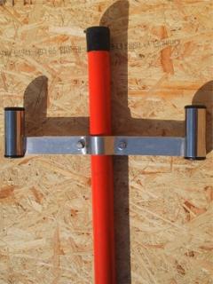 カーブミラー用　ステンレスダブル金具　中