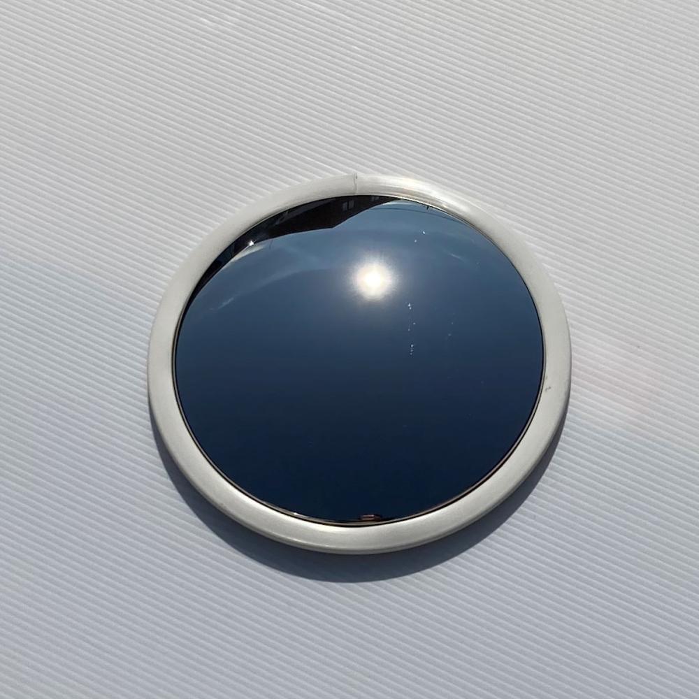 ステンレスカーブミラー　２００径　シロ