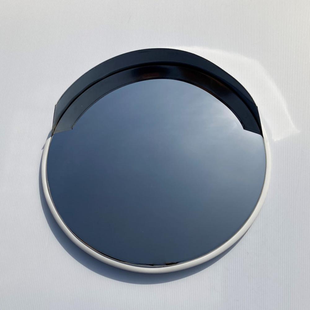 ステンレスカーブミラー　４５０径　シロ