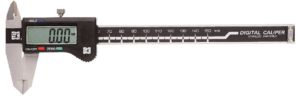 ＳＫ　デジタルノギス　１００ｍｍ　ＢＬＤ－１００