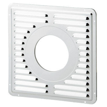 ホンマ　ステンレス　ガラリ付眼鏡板　φ１２０用