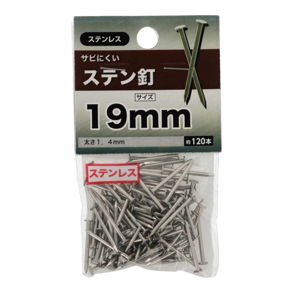 ステン釘　１９ｍｍ
