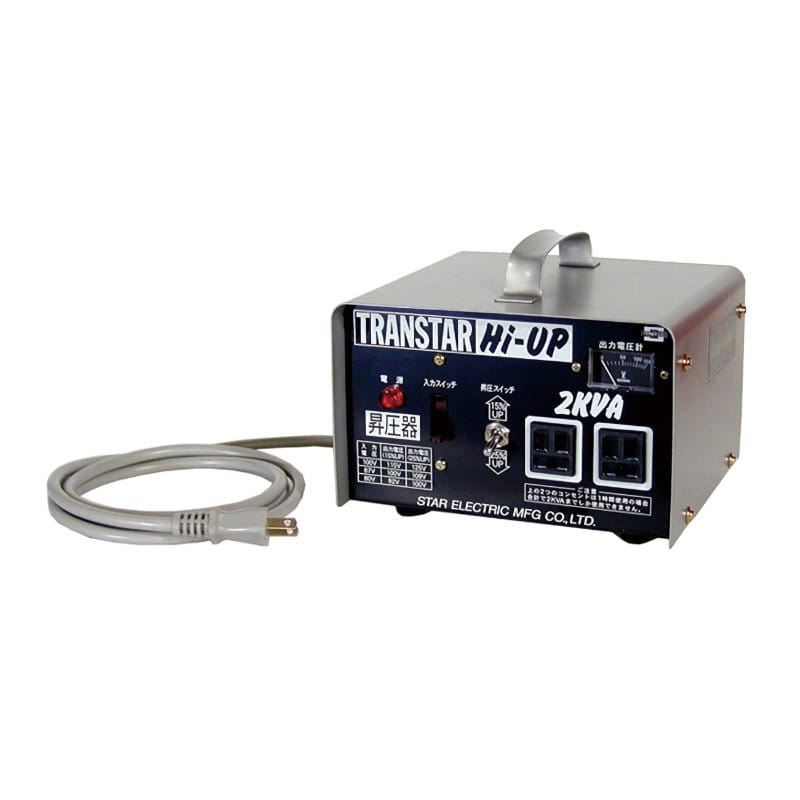ＳＵＺＵＫＩＤ　スズキッド　昇圧専用ポータブル変圧器　ハイアップ　ＳＨＵ－２０Ｄ