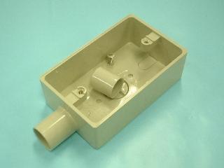 未来工業　露出スイッチボックス１方出２２　ＳＷ１－２２Ｊ